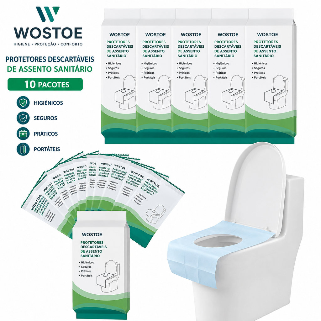 GOclean — Protetor Descartável para Sanita